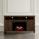 Bakersfield Bakersfield 60 Fireplace with Logset - Ornate Home