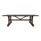 Bakersfield Brown/Cream Dining Table w/ 4 Chairs - Ornate Home
