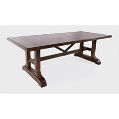 Bakersfield Brown/Cream Dining Table w/ 4 Chairs - Ornate Home