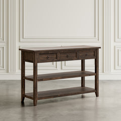Bakersfield Brown Sofa Table - Ornate Home