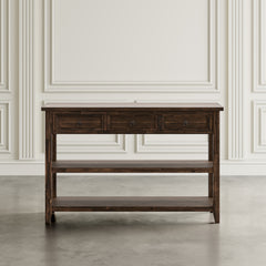 Bakersfield Brown Sofa Table - Ornate Home