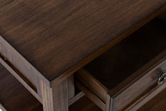Bakersfield Brown Sofa Table - Ornate Home