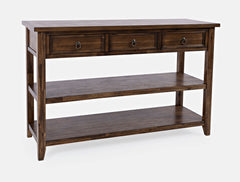 Bakersfield Brown Sofa Table - Ornate Home