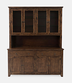 Bakersfield Brown Two Drawer Server - Ornate Home