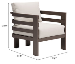 Bal White Harbor Armchair - Ornate Home