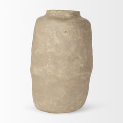 Bala Gray Large Paper Mache Vase - Ornate Home