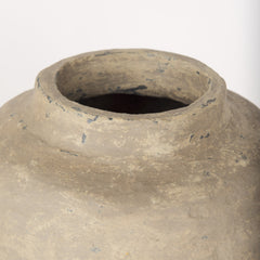 Bala Gray Large Paper Mache Vase - Ornate Home