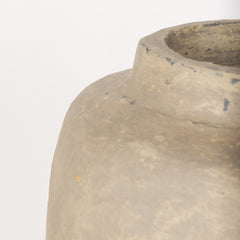 Bala Gray Large Paper Mache Vase - Ornate Home