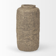 Bala Gray Small Paper Mache Vase - Ornate Home