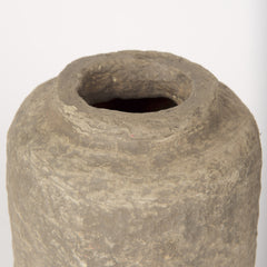 Bala Gray Small Paper Mache Vase - Ornate Home
