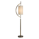 Balaour Antique Brass Floor Lamp - Ornate Home