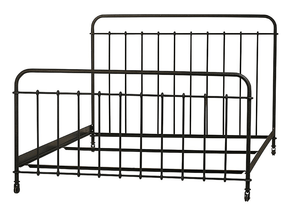 Baldwin Antique Metal Bed - Ornate Home