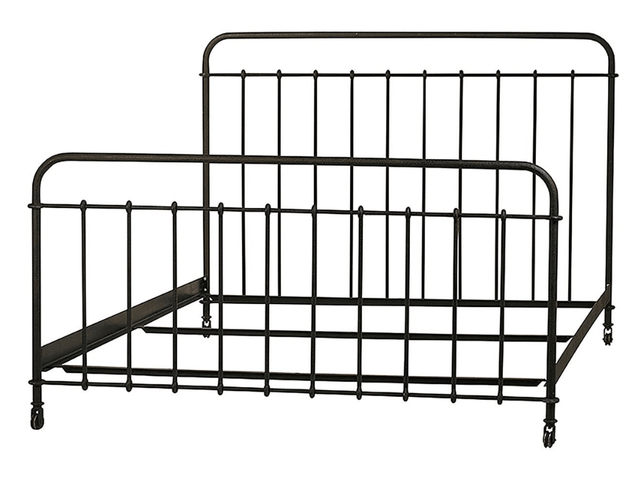 Baldwin Antique Metal Bed - Ornate Home