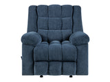 Baldwin Blue Rocker Reclining Chair - Ornate Home