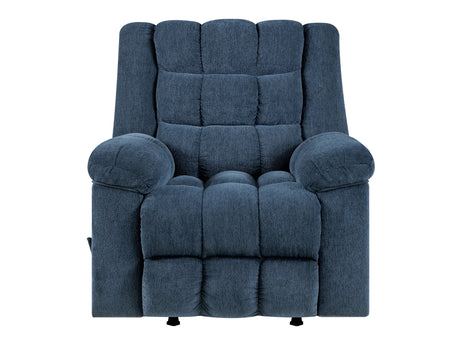 Baldwin Blue Rocker Reclining Chair - Ornate Home