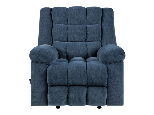 Baldwin Blue Rocker Reclining Chair - Ornate Home