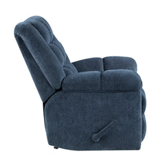 Baldwin Blue Rocker Reclining Chair - Ornate Home