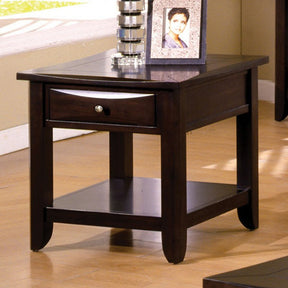 Baldwin Espresso End Table - Ornate Home