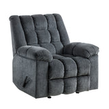 Baldwin Gray Rocker Reclining Chair - Ornate Home
