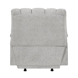 Baldwin Light Gray Rocker Reclining Chair - Ornate Home