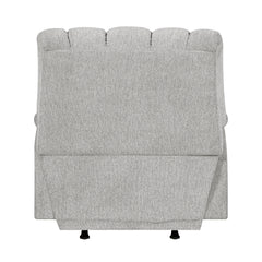 Baldwin Light Gray Rocker Reclining Chair - Ornate Home