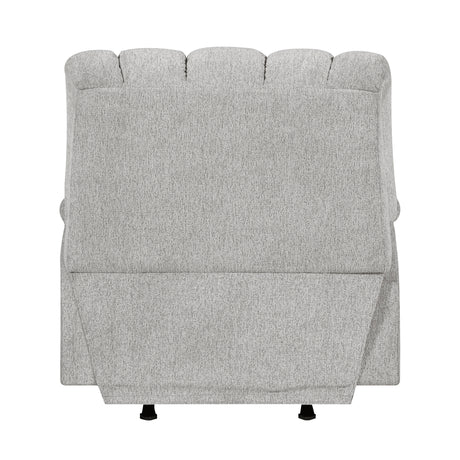 Baldwin Light Gray Rocker Reclining Chair - Ornate Home
