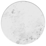 Baldwin White / Gold Round Side Table - Ornate Home