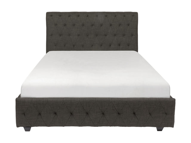 Baldwyn Charcoal California King Sleigh Bed - Ornate Home