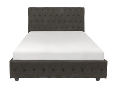 Baldwyn Charcoal Full Sleigh Bed - Ornate Home