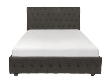 Baldwyn Charcoal Full Sleigh Bed - Ornate Home