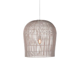Baldy Cream Pendant Light - Ornate Home