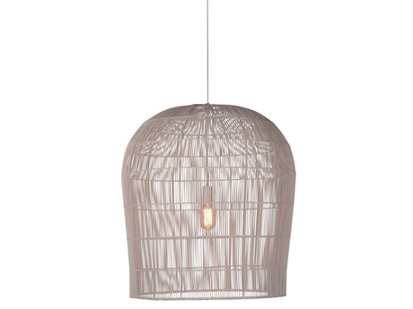Baldy Cream Pendant Light - Ornate Home