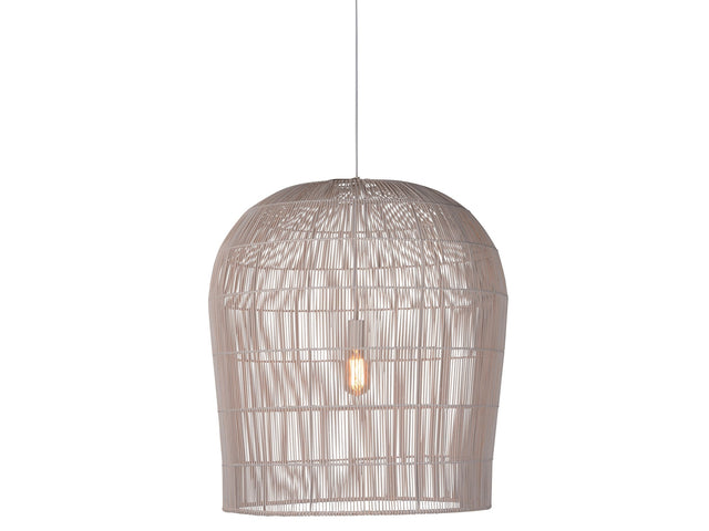 Baldy Cream Pendant Light - Ornate Home