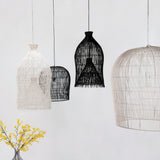 Baldy Cream Pendant Light - Ornate Home