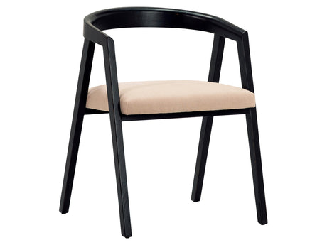 Baler Black/Taupe Dining Chair - Ornate Home