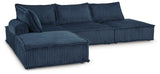 Bales Navy 4-Piece Modular Seating - Ornate Home