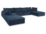 Bales Navy 7-Piece Modular Seating (Online Special Price) - Ornate Home