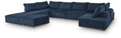Bales Navy 8-Piece Modular Seating - Ornate Home