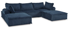 Bales Navy 8-Piece Modular Seating - Ornate Home