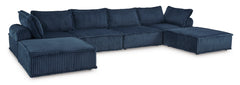 Bales Navy 8-Piece Modular Seating - Ornate Home