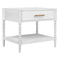 Bales Off-White Side Table - Ornate Home