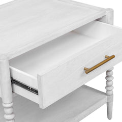 Bales Off-White Side Table - Ornate Home