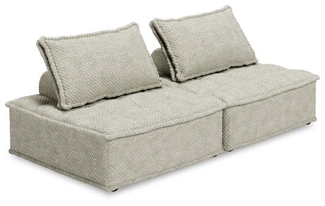 Bales Taupe 2-Piece Modular Seating - Ornate Home