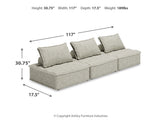 Bales Taupe 3-Piece Modular Seating (Online Special Price) - Ornate Home