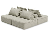 Bales Taupe 4-Piece Modular Seating (Online Special Price) - Ornate Home