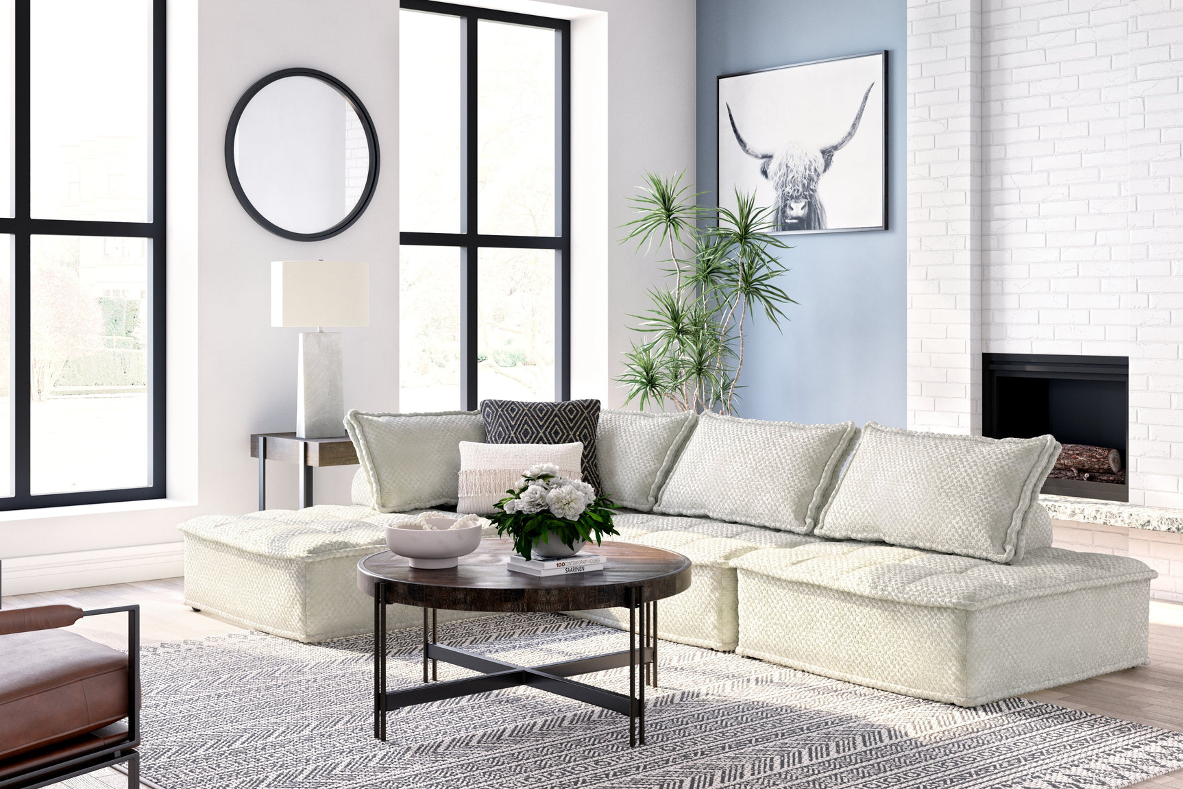Bales Taupe 4-Piece Modular Seating (Online Special Price) - Ornate Home