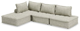 Bales Taupe 4-Piece Modular Seating - Ornate Home