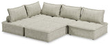 Bales Taupe 5-Piece Modular Seating - Ornate Home