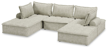 Bales Taupe 5-Piece Modular Seating - Ornate Home