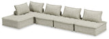 Bales Taupe 5-Piece Modular Seating - Ornate Home